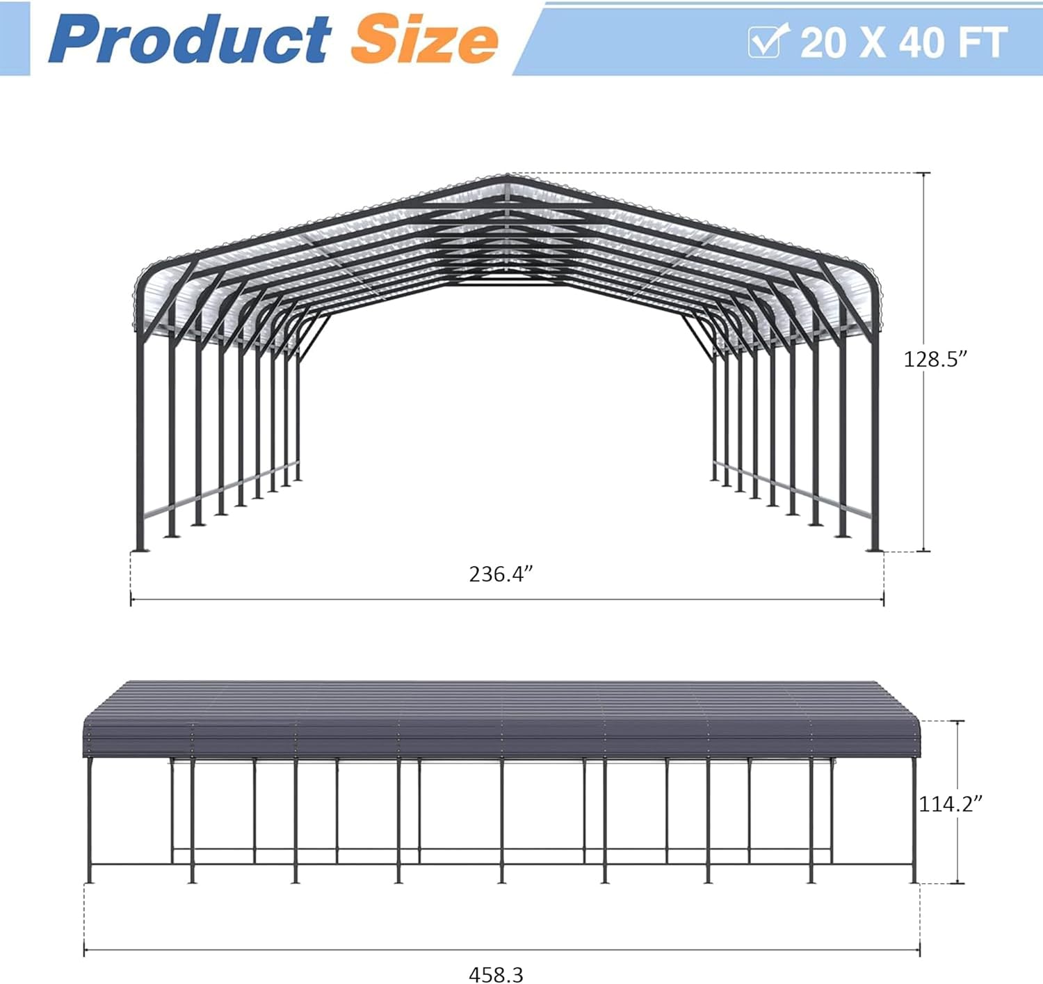 AirWire 20x40 FT Metal Carport Review: Verdict & Pros Cons 2 AirWire 20x40 FT Metal Carport review,AirWire carport review and rating,is AirWire metal carport worth buying,AirWire carport review pros cons,AirWire carport review honest opinion,AirWire 20x40 carport review verdict — features that matter in real use