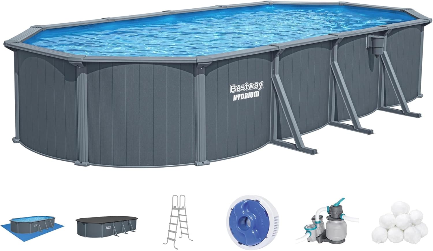 Bestway Hydrium 24x12x52 pool review,Bestway Hydrium pool review and rating,Bestway Hydrium above ground pool review pros cons,Bestway Hydrium 24ft oval pool honest review,Bestway Hydrium 52 inch pool review verdict,is Bestway Hydrium pool worth buying - detailed features and technical specifications