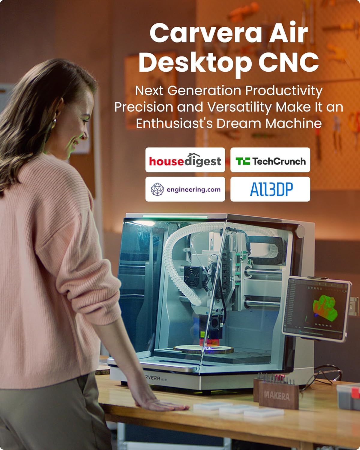 Carvera Air review,Carvera Air CNC machine review,Carvera Air desktop CNC review pros cons,Carvera Air review honest opinion,Makera Carvera Air review verdict,Carvera Air CNC review worth buying performance testing over multiple weeks