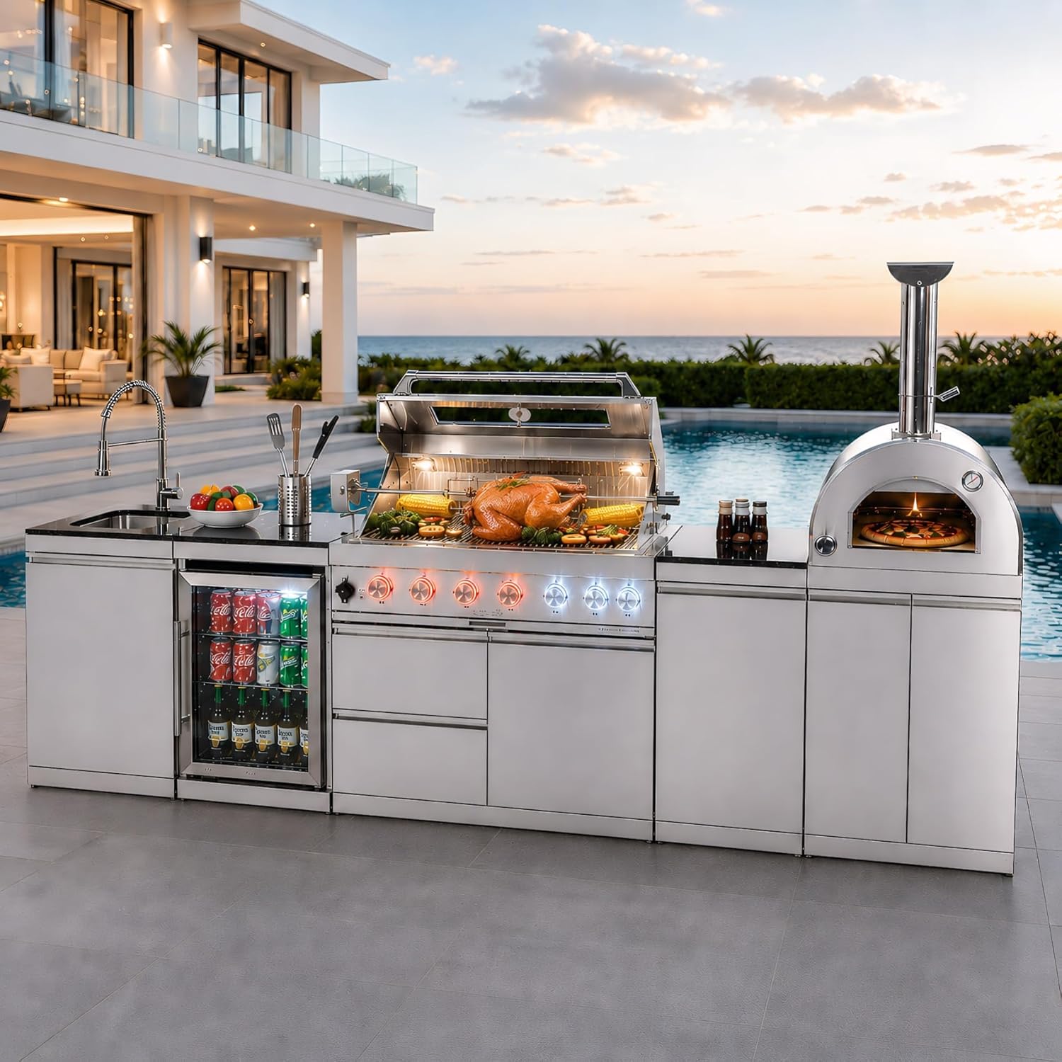 Doredo outdoor kitchen island review, Doredo modular outdoor kitchen review and rating, is Doredo outdoor kitchen worth buying, Doredo outdoor kitchen review pros cons, Doredo outdoor kitchen review honest opinion, Doredo outdoor kitchen review verdict during hands-on performance testing