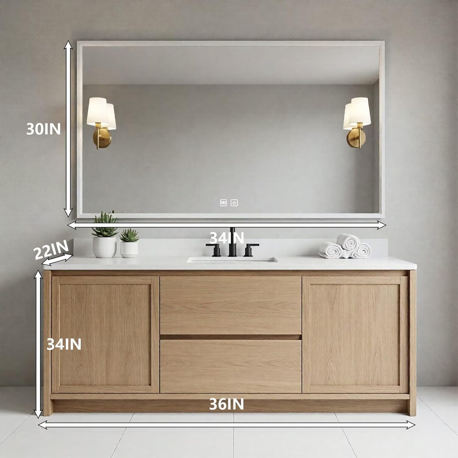High QLO 36IN bathroom vanity review,High QLO vanity review and rating,36IN single sink vanity worth buying,High QLO vanity review pros cons,High QLO vanity review honest opinion,High QLO bathroom vanity review verdict — design and build quality detail