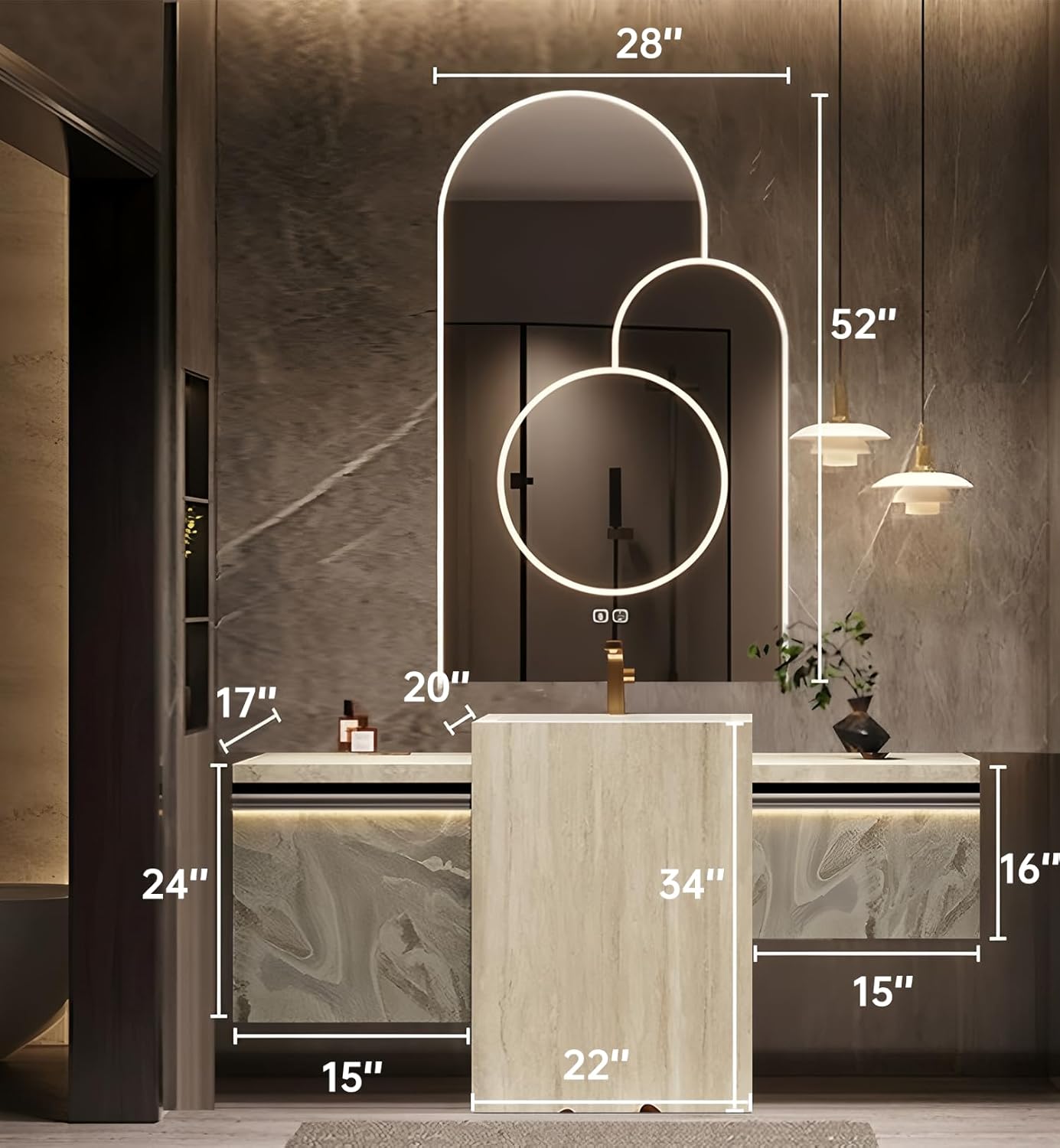 LUTHXAY 52-inch bathroom vanity review,LUTHXAY bathroom vanity review and rating,is LUTHXAY 52-inch vanity worth buying,LUTHXAY smart mirror vanity review pros cons,LUTHXAY vanity review honest opinion,LUTHXAY bathroom vanity review verdict — design and build quality detail