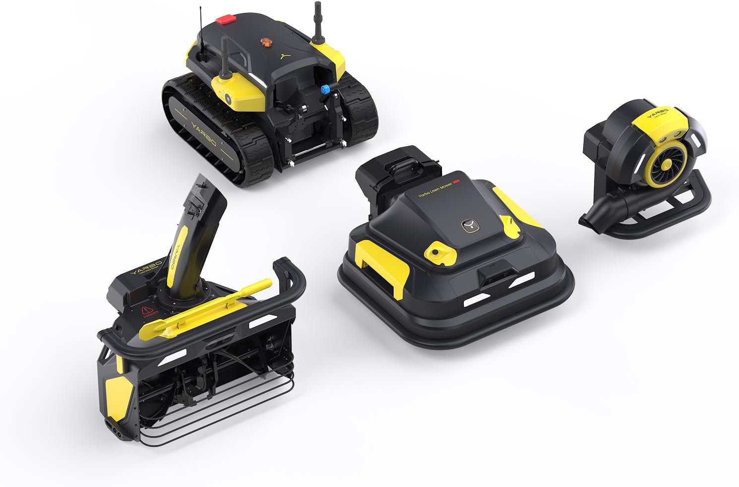 YARBO robot lawn mower review and rating with detailed features and technical specifications of the YARBO robotic lawnmower