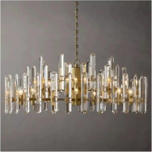 Image 1 of generic gold crystal chandelier review