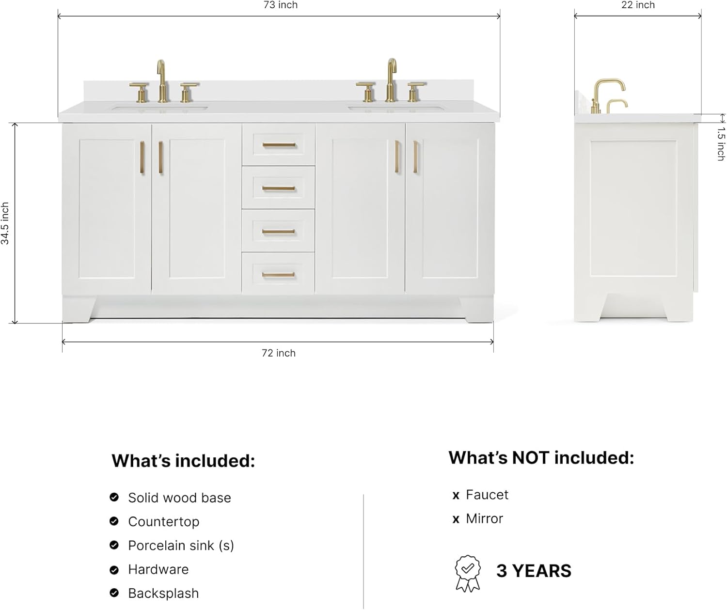 DKB Emilia 72 inch vanity review,DKB Emilia 72 inch vanity review and rating,is DKB Emilia 72 inch vanity worth buying,DKB Emilia 72 inch vanity review pros cons,DKB Emilia 72 inch vanity review honest opinion,DKB Emilia 72 inch vanity review verdict unboxing and complete package contents