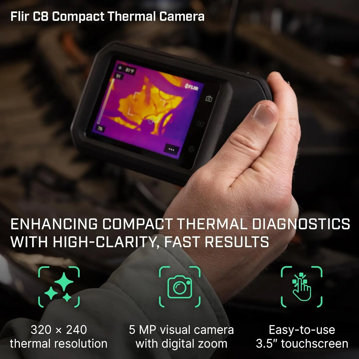 FLIR C8 Thermal Camera Review: Pros & Cons 2 FLIR C8 thermal camera review,FLIR C8 review and rating,is FLIR C8 worth buying,FLIR C8 review pros cons,FLIR C8 review honest opinion,FLIR C8 review verdict real-world performance test results