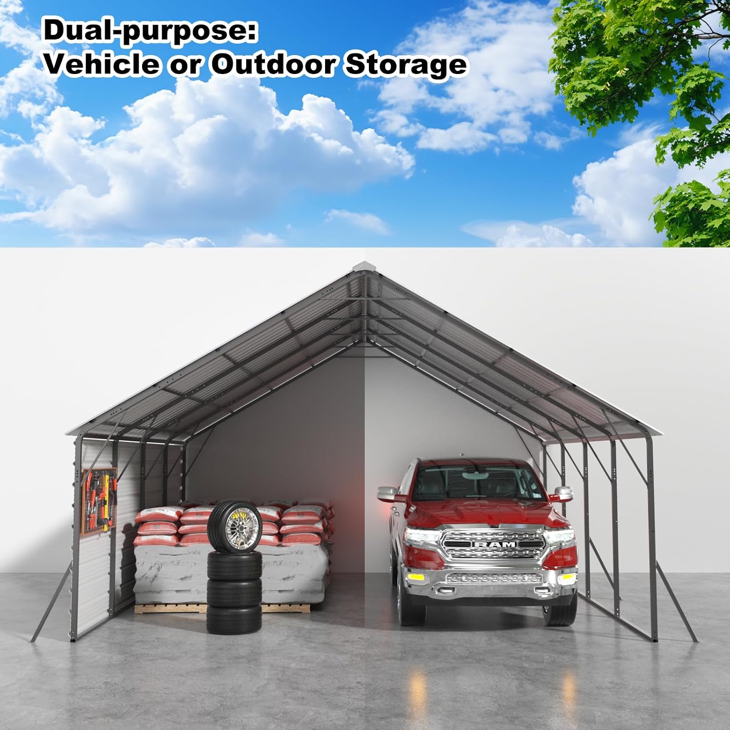 FLOUREE 20x20 Metal Carport Review: Honest Pros & Cons 3 FLOUREE 20x20 metal carport review,FLOUREE 20x20 metal carport review and rating,is FLOUREE 20x20 metal carport worth buying,FLOUREE 20x20 metal carport review pros cons,FLOUREE 20x20 metal carport review honest opinion,FLOUREE 20x20 metal carport review verdict — week-by-week testing diary