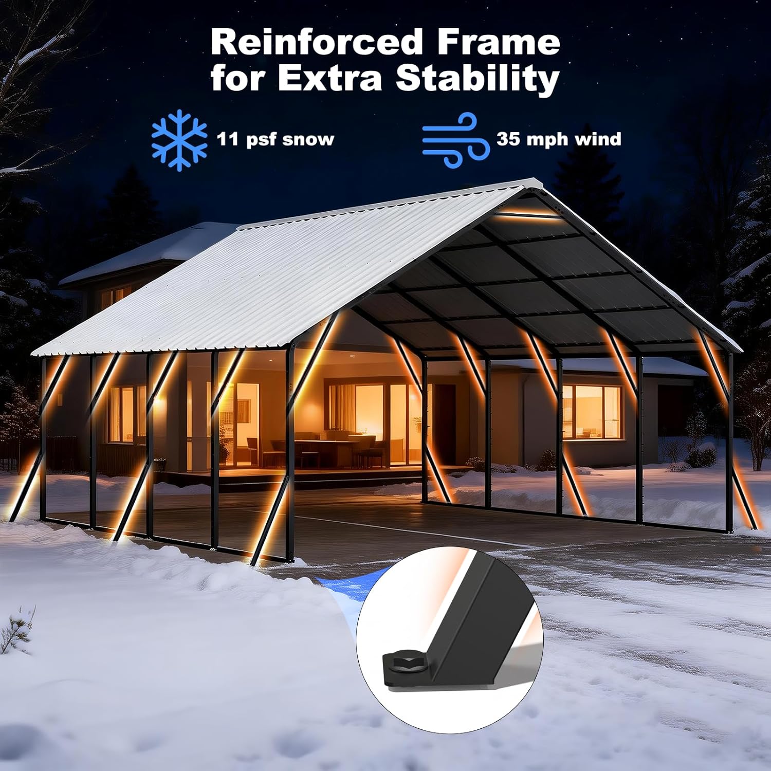FLOUREE 20x20 Metal Carport Review: Honest Pros & Cons 4 FLOUREE 20x20 metal carport review,FLOUREE 20x20 metal carport review and rating,is FLOUREE 20x20 metal carport worth buying,FLOUREE 20x20 metal carport review pros cons,FLOUREE 20x20 metal carport review honest opinion,FLOUREE 20x20 metal carport review verdict compared to top alternatives