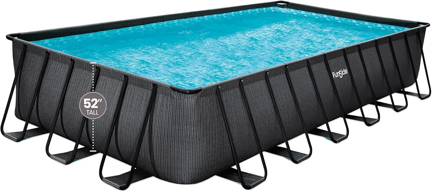 Funsicle Oasis Designer Lap Pool review unboxing — package contents and first impressions