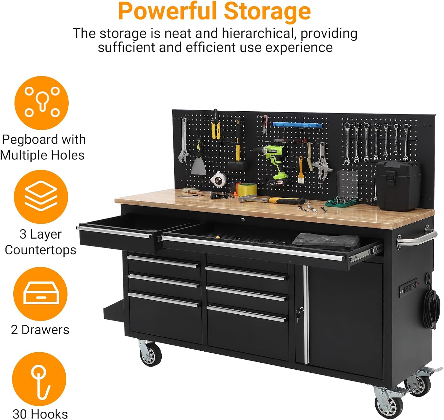 GAOMON 61 Inch Rolling Tool Chest Review: Honest Pros & Cons 4 GAOMON 61 inch rolling tool chest review,GAOMON rolling tool chest review and rating,is GAOMON 61 inch tool chest worth buying,GAOMON tool chest review pros cons,GAOMON 61 inch tool chest honest review,GAOMON rolling tool chest review verdict performance test results