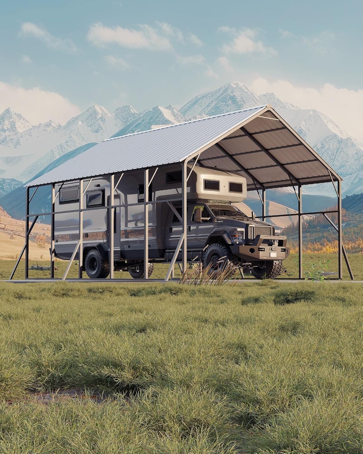 Garvee 20x25 ft metal carport kit review,Garvee metal carport kit review pros cons,Garvee carport review worth buying,Garvee vertical roof carport review honest opinion,Garvee 20x25 carport review and rating,Garvee steep pitch carport review verdict unboxing — package contents and first impressions