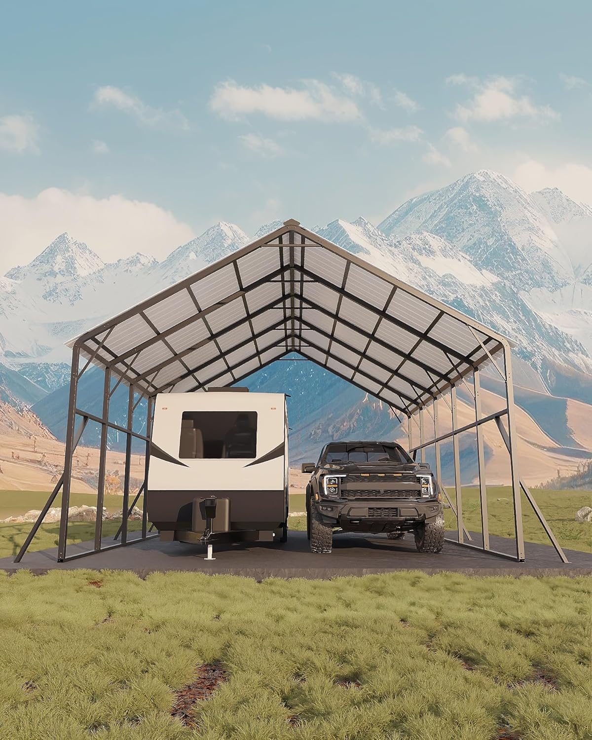 Garvee 20x25 ft metal carport kit review,Garvee metal carport kit review pros cons,Garvee carport review worth buying,Garvee vertical roof carport review honest opinion,Garvee 20x25 carport review and rating,Garvee steep pitch carport review verdict performance testing over multiple weeks
