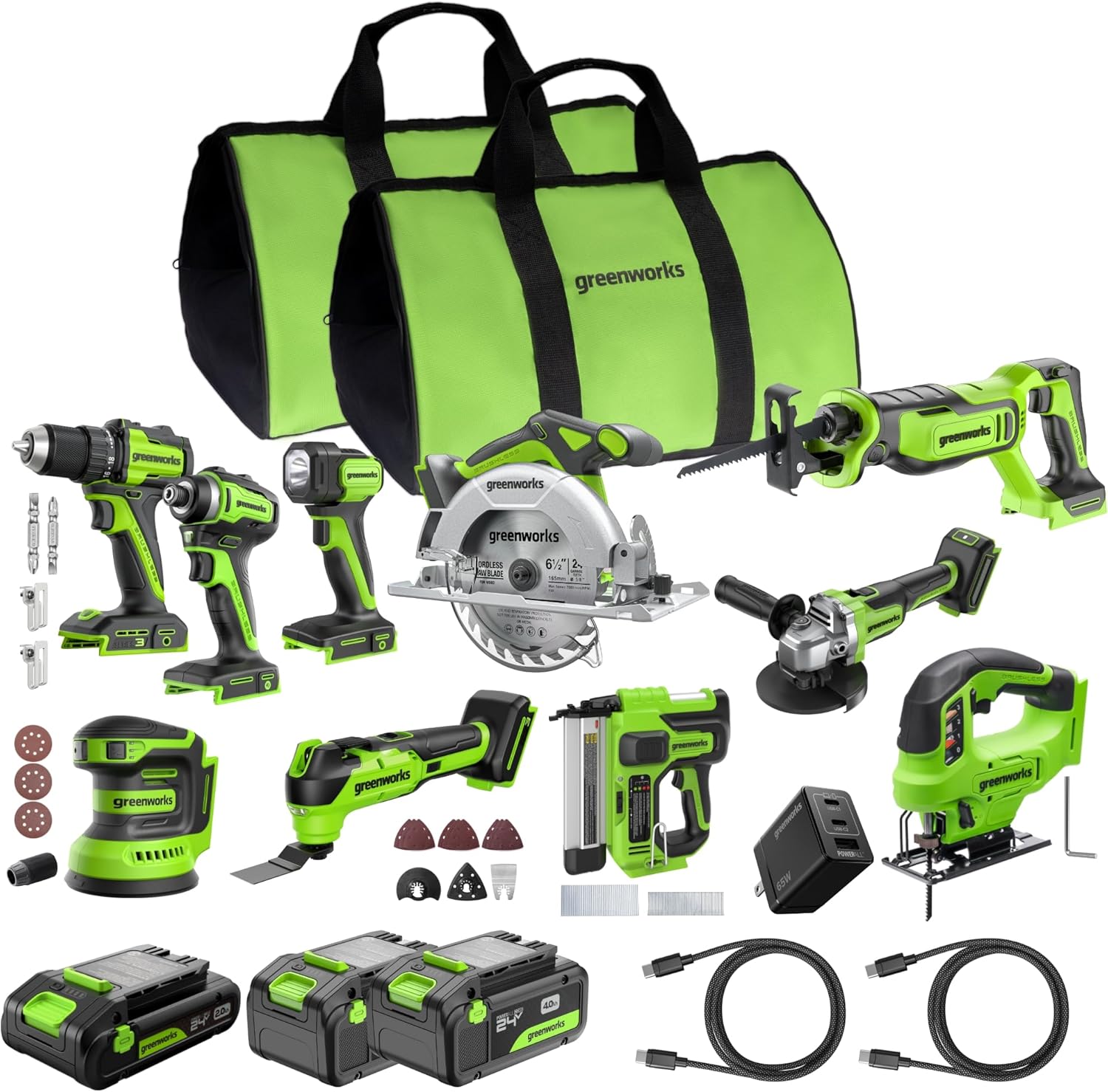 Greenworks 24V Brushless 10PC Tool Review: Honest Verdict 1 Greenworks 24V brushless 10PC tool review,Greenworks 24V tool combo review and rating,is Greenworks 24V tool kit worth buying,Greenworks 24V brushless tools review pros cons,Greenworks 24V tool combo review honest opinion,Greenworks CK3101 review verdict unboxing — first impressions and package contents