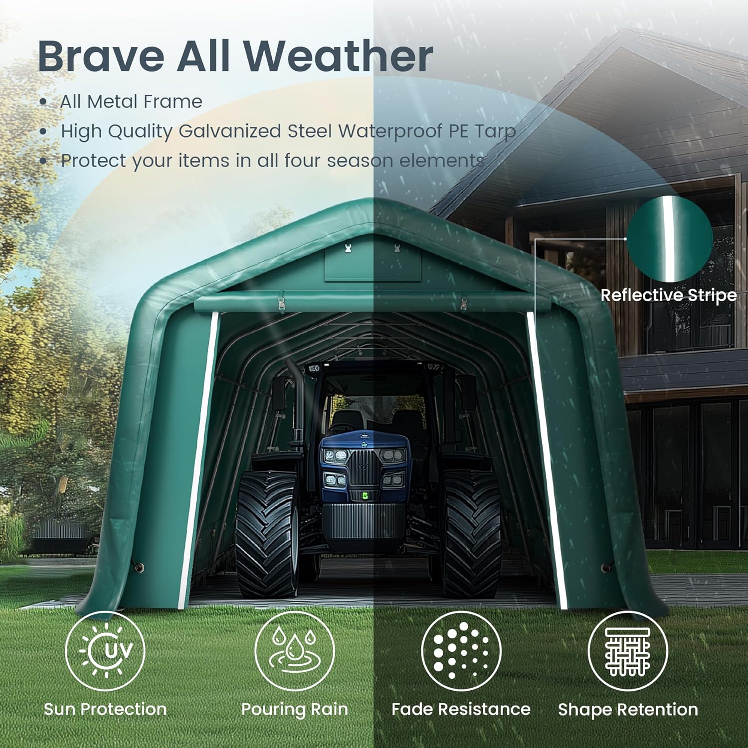 PHI VILLA Carport Review: Honest Pros & Cons Worth Buying? 3 Setting up the PHI VILLA carport review,PHI VILLA carport review and rating,is PHI VILLA carport worth buying,PHI VILLA carport review pros cons,PHI VILLA carport review honest opinion,PHI VILLA carport review verdict for the first time