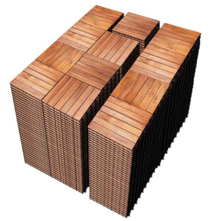 PrimeZone Acacia deck tiles review: Worth Buying? Honest Verdict 44 Image 1 of PrimeZone Acacia deck tiles review