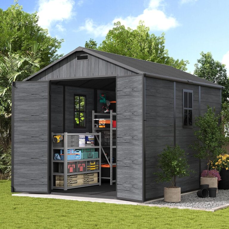 UDPATIO Outdoor Resin Storage Shed Review: Pros & Cons 20 Image 1 of UDPATIO outdoor resin storage shed review