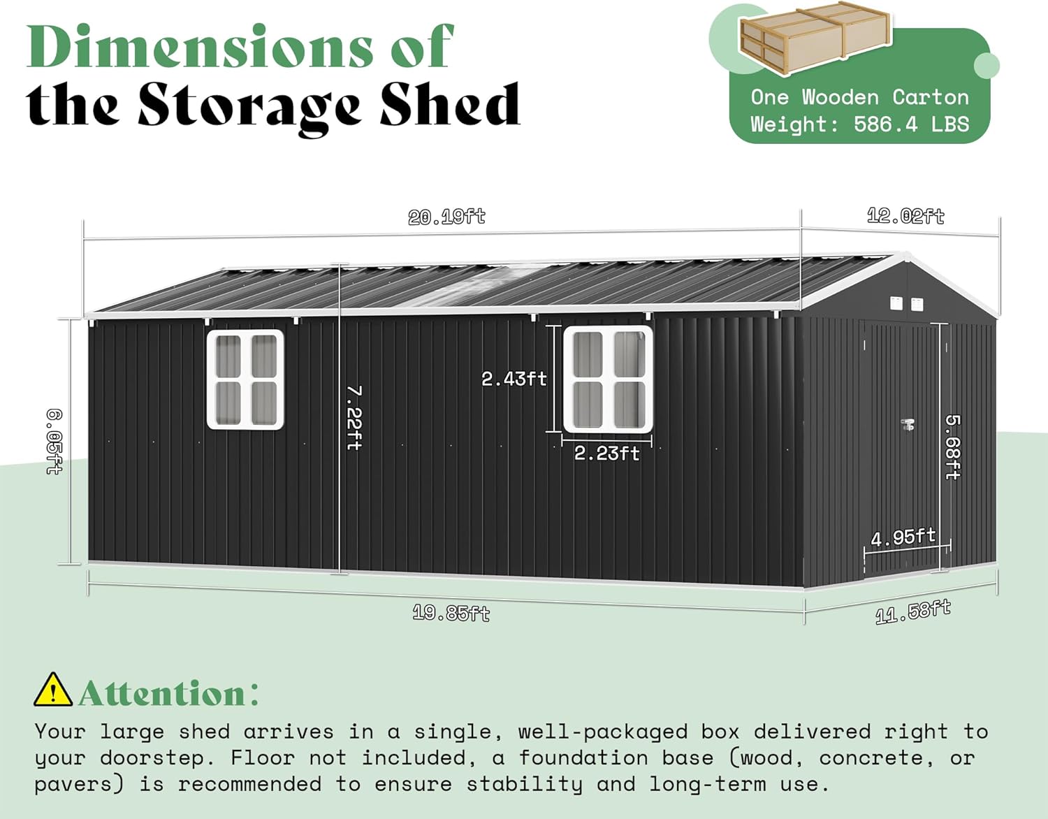 VanAcc 12x20x7.2 FT Outdoor Storage Shed Review: Honest Verdict 2 VanAcc 12x20x7.2 FT Outdoor Storage Shed review,VanAcc 12x20x7.2 FT Outdoor Storage Shed review and rating,is VanAcc 12x20x7.2 FT Outdoor Storage Shed worth buying,VanAcc 12x20x7.2 FT Outdoor Storage Shed review pros cons,VanAcc 12x20x7.2 FT Outdoor Storage Shed review honest opinion,VanAcc 12x20x7.2 FT Outdoor Storage Shed review verdict unboxing and complete package contents