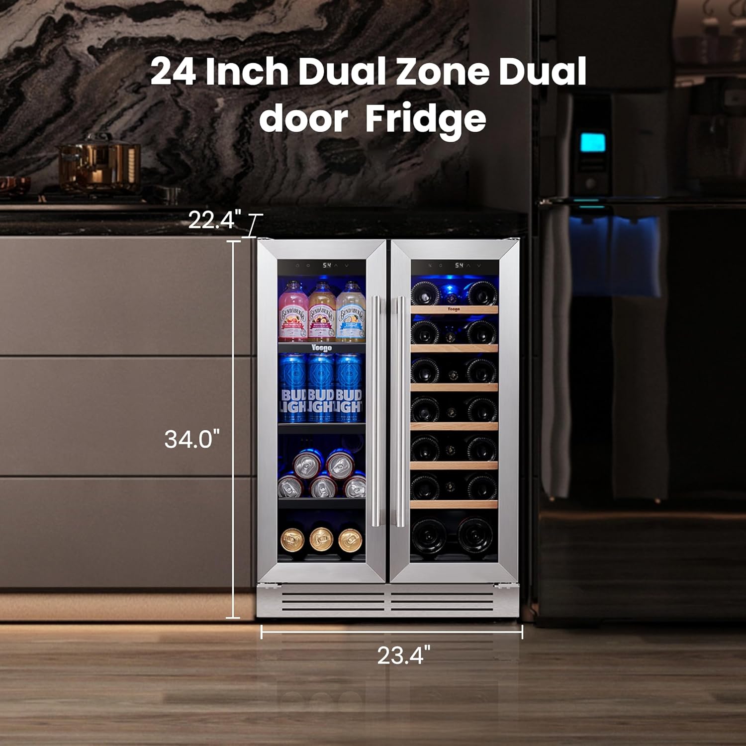 Yeego 24 Inch Wine Cooler review,Yeego wine cooler review and rating,is Yeego wine cooler worth buying,Yeego wine cooler review pros cons,Yeego wine cooler review honest opinion,Yeego wine cooler review verdict — setup process and usability