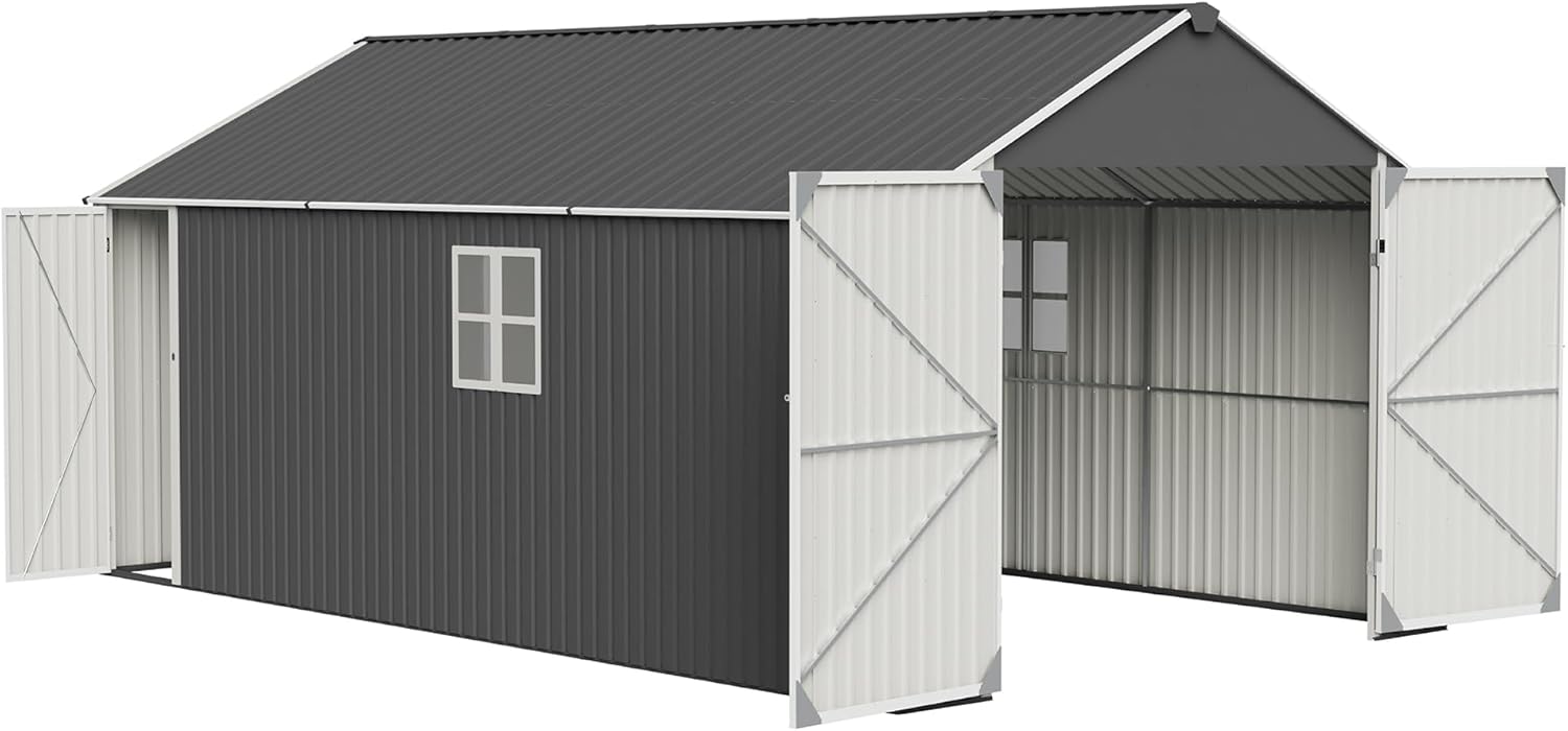 ZMAD 12x20 Shed Review: Honest Pros & Cons Worth Buying? 1 ZMAD 12x20 shed review — full package contents