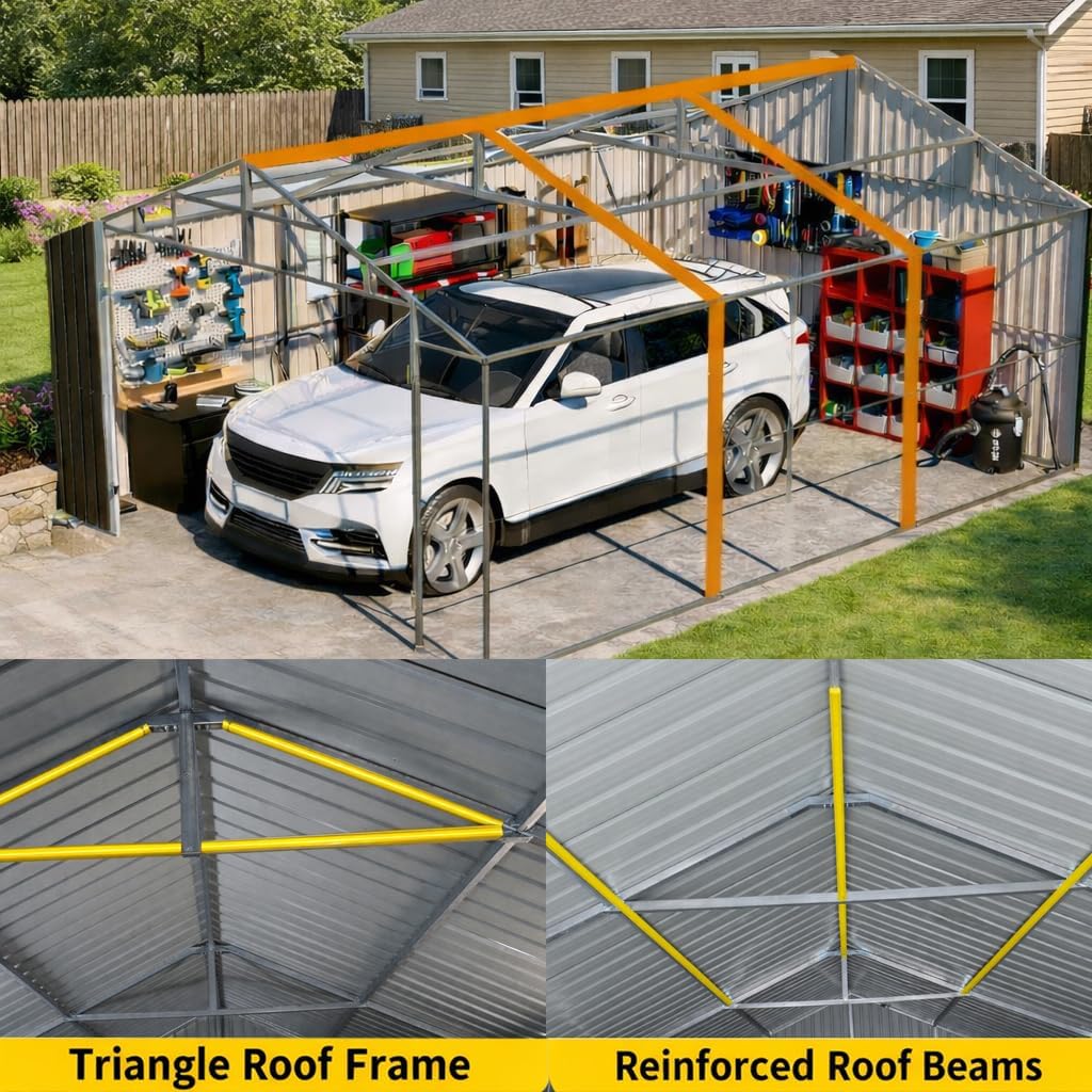ZMAD 12x20 Shed Review: Honest Pros & Cons Worth Buying? 2 ZMAD 12x20 shed review — setup process and usability