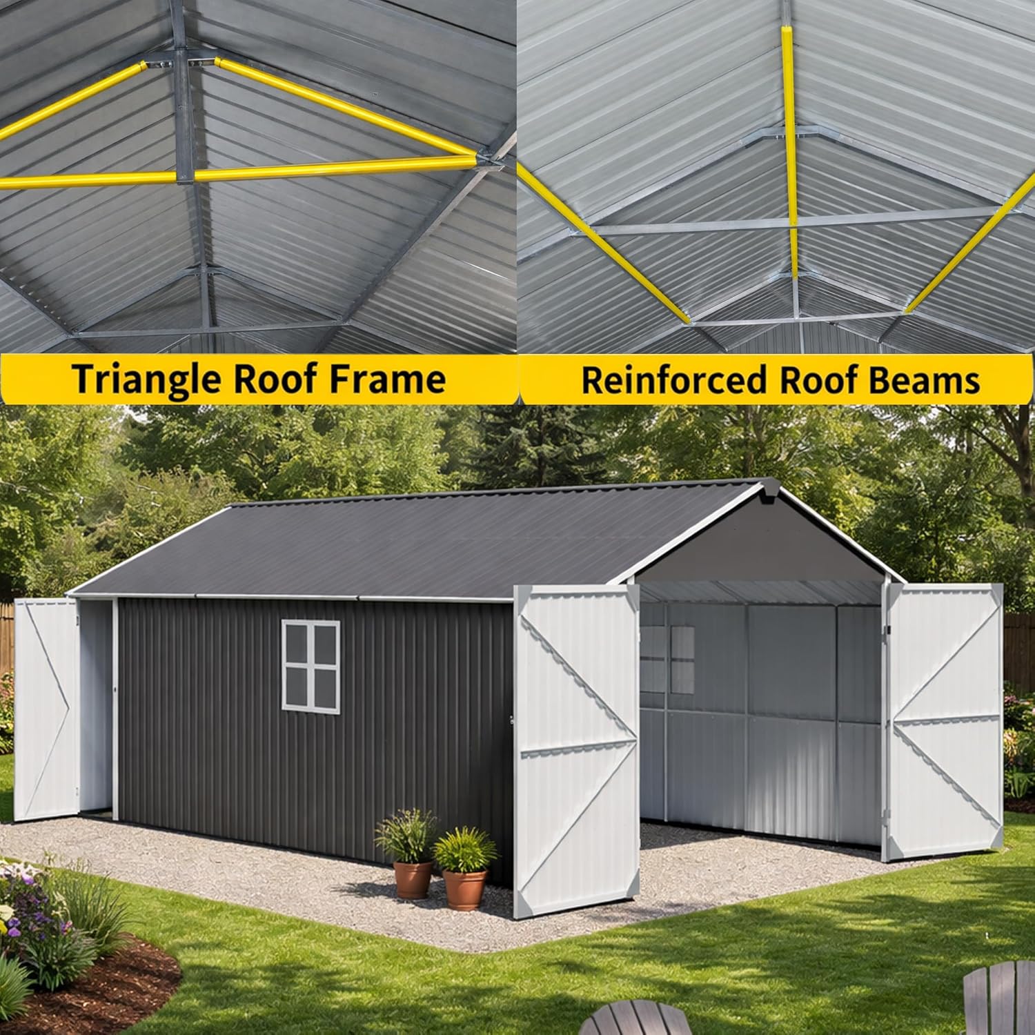 ZMAD 12x20 Shed Review: Honest Pros & Cons Worth Buying? 3 ZMAD 12x20 shed review — performance test results