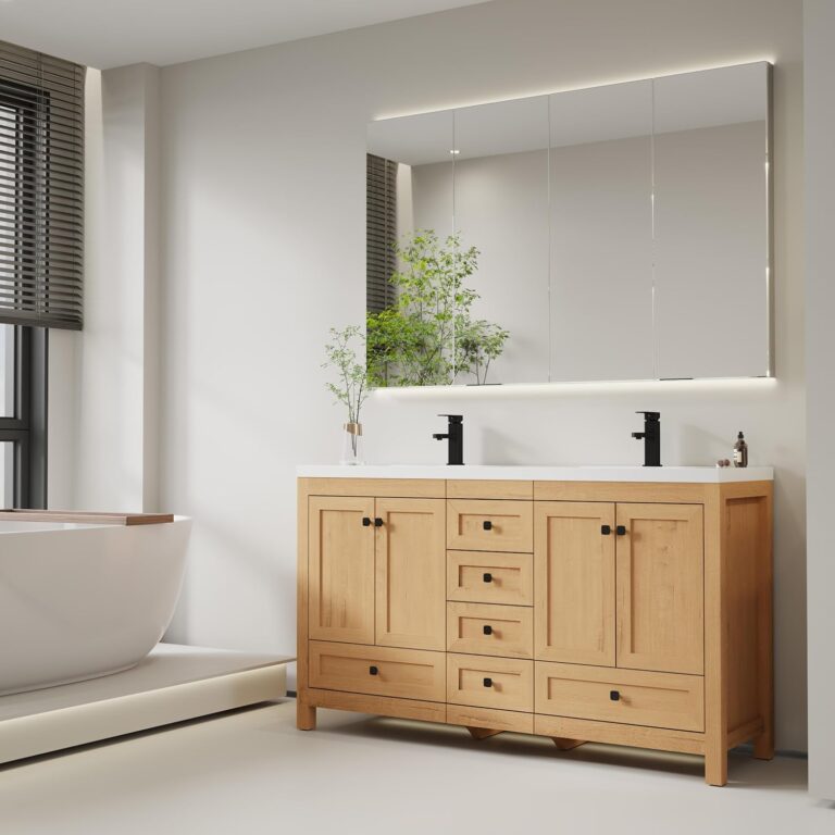eclife 60 Bathroom Vanity Review: Honest Pros & Cons 35 Image 1 of eclife 60 bathroom vanity review