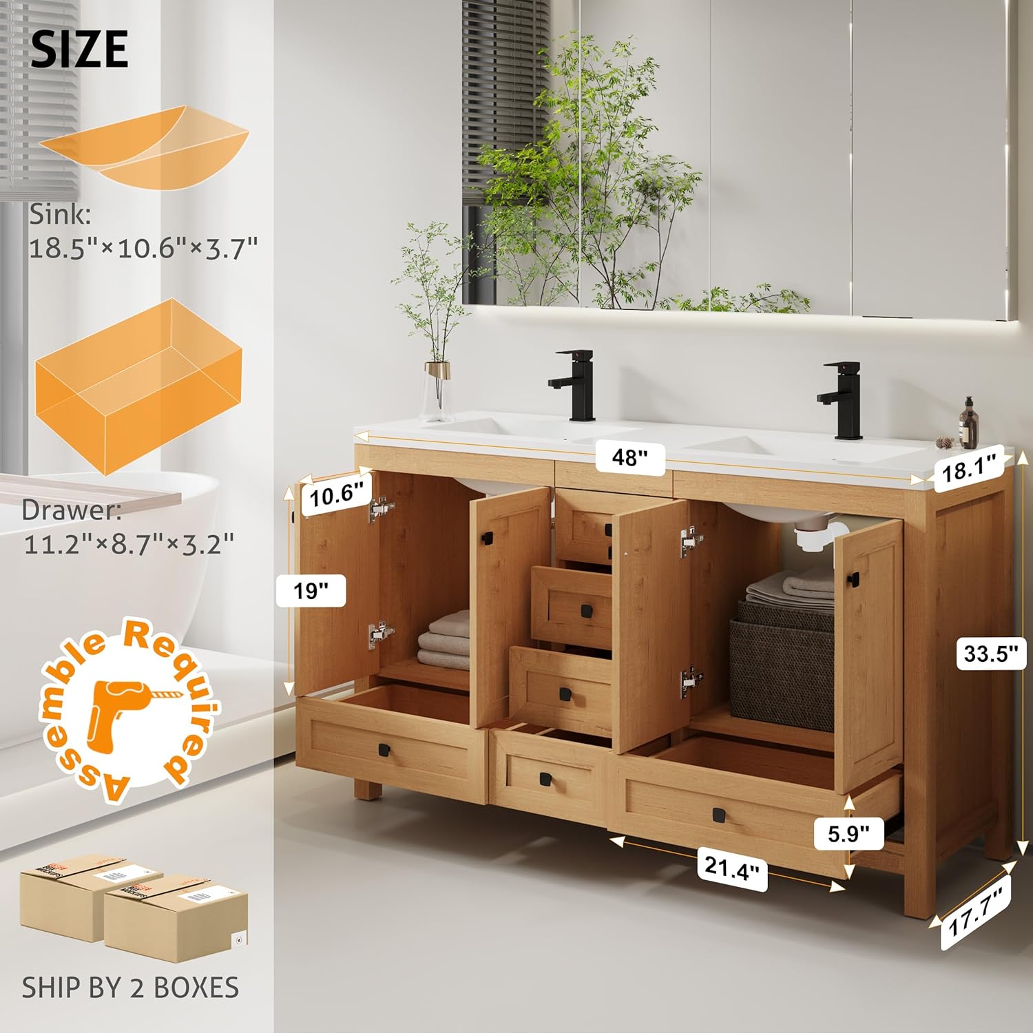 eclife 60 Bathroom Vanity Review: Honest Pros & Cons 2 eclife 60 bathroom vanity review,eclife 60 bathroom vanity review and rating,is eclife 60 bathroom vanity worth buying,eclife 60 bathroom vanity review pros cons,eclife 60 bathroom vanity review honest opinion,eclife 60 bathroom vanity review verdict key features examined up close