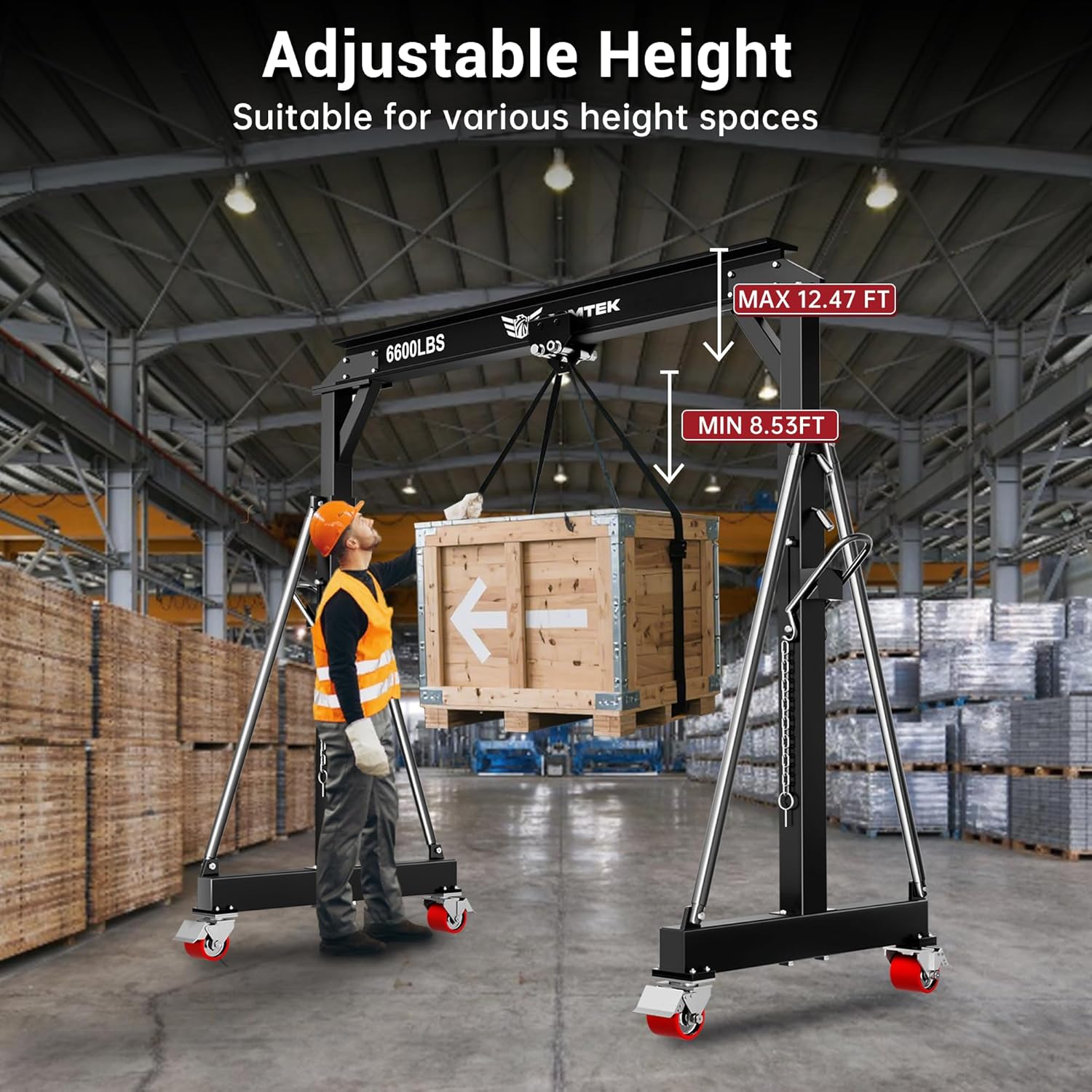 BSMTEK gantry crane review real-world performance test results