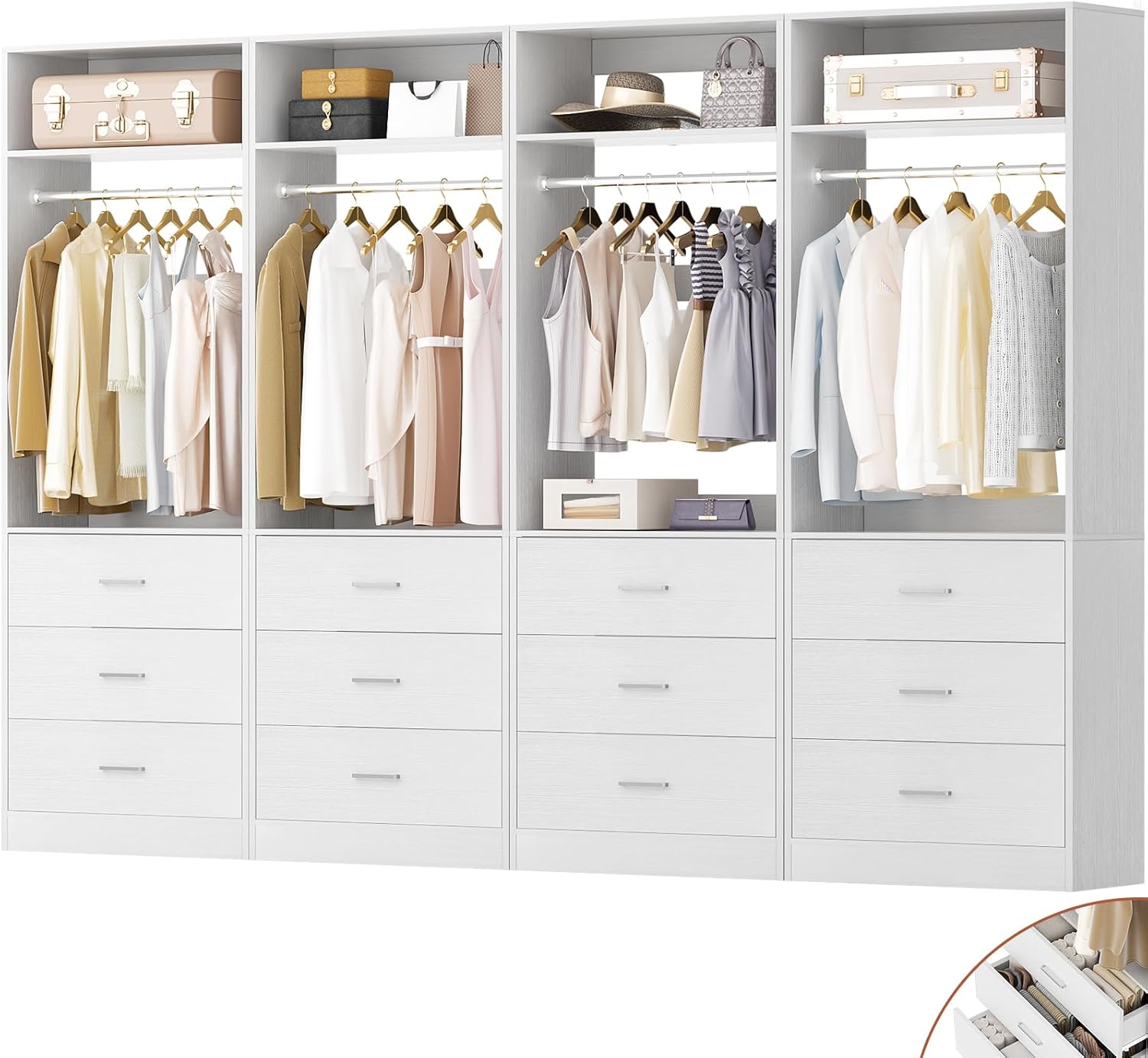 Besiost Closet System Review: Pros & Cons Worth Buying? 1 Besiost closet system review,Besiost closet system review and rating,is Besiost closet system worth buying,Besiost closet system review pros cons,Besiost closet system review honest opinion,Besiost closet system review verdict unboxing — what comes in the box