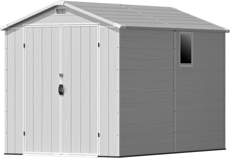 Devoko 6x10 Plastic Storage Shed Review: Is It Worth Buying? 29 Image 1 of Devoko 6x10 plastic storage shed review