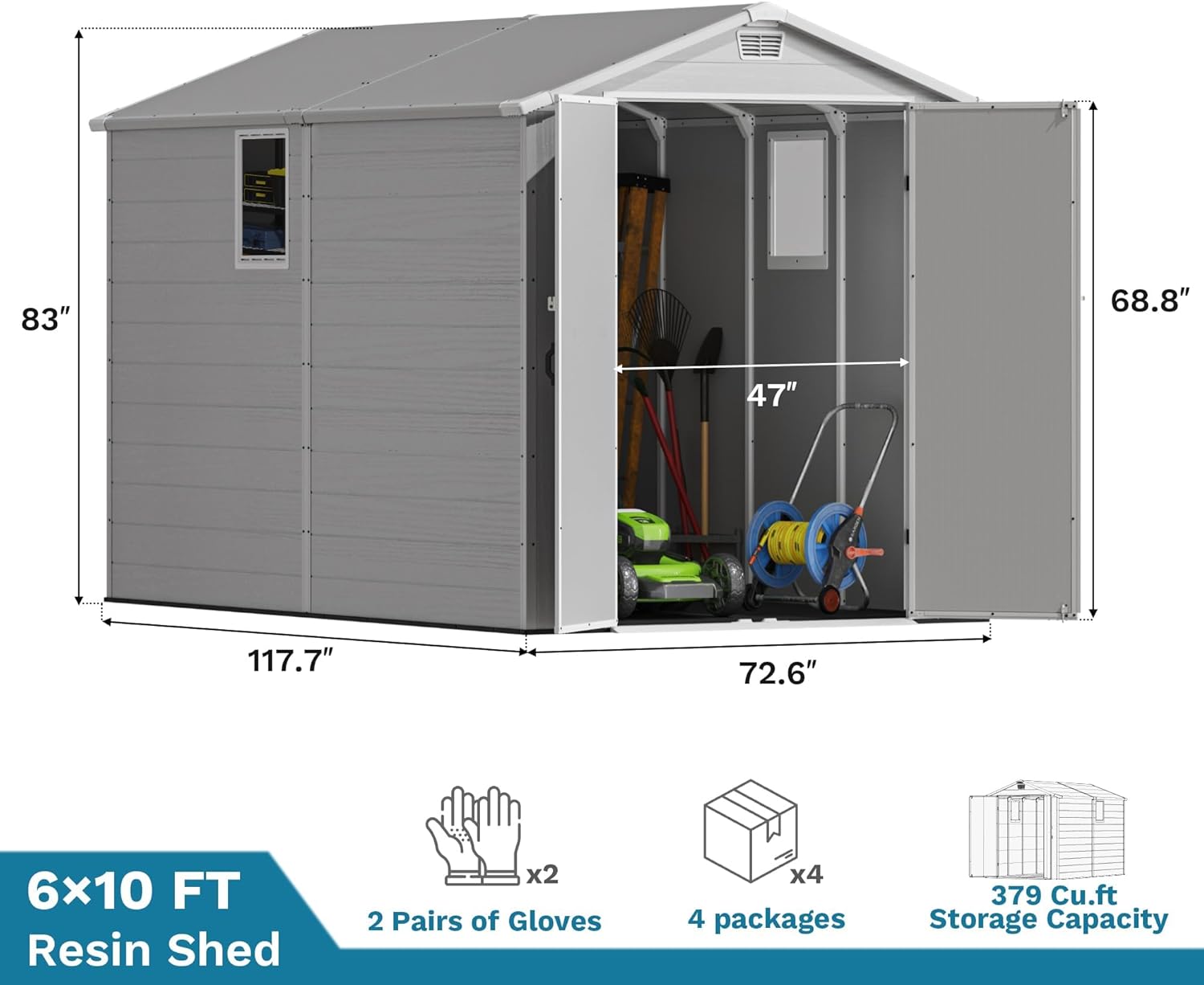 Devoko 6x10 Plastic Storage Shed Review: Is It Worth Buying? 2 Devoko 6x10 plastic storage shed review,Devoko 6x10 plastic storage shed review and rating,is Devoko 6x10 plastic storage shed worth buying,Devoko 6x10 plastic storage shed review pros cons,Devoko 6x10 plastic storage shed review honest opinion,Devoko 6x10 plastic storage shed review verdict testing methodology and evaluation criteria
