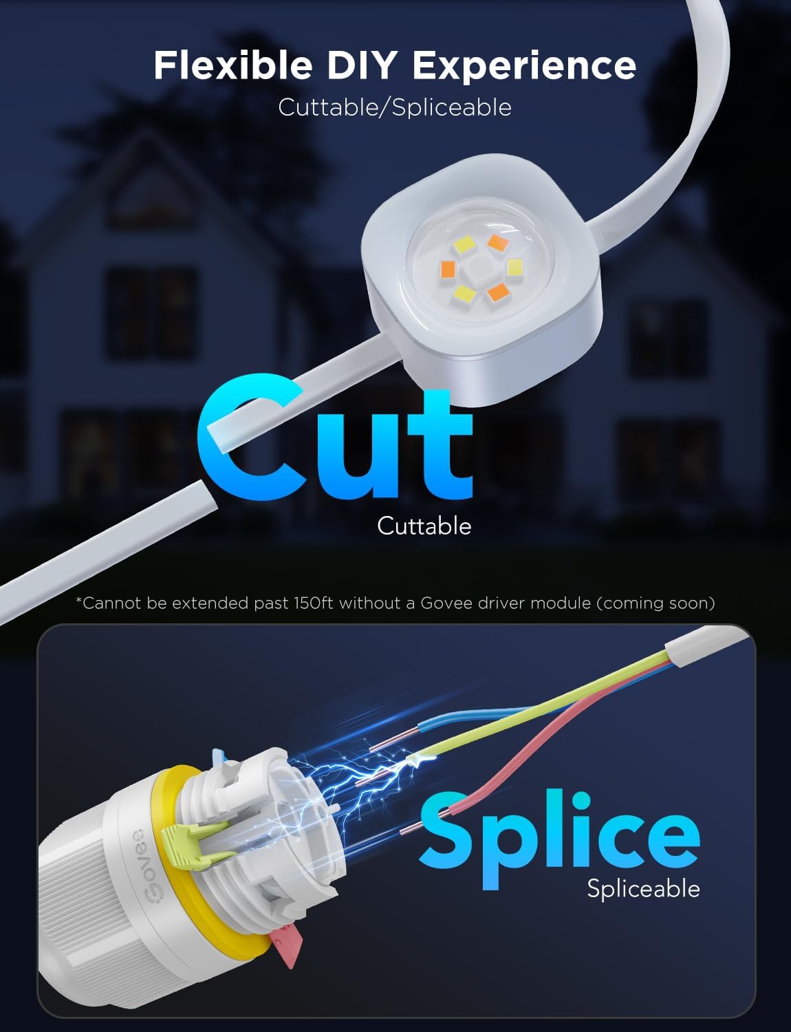 Govee Permanent Outdoor Lights Pro Honest Review: Pros & Cons 4 Govee Permanent Outdoor Lights Pro review features evaluated through real use
