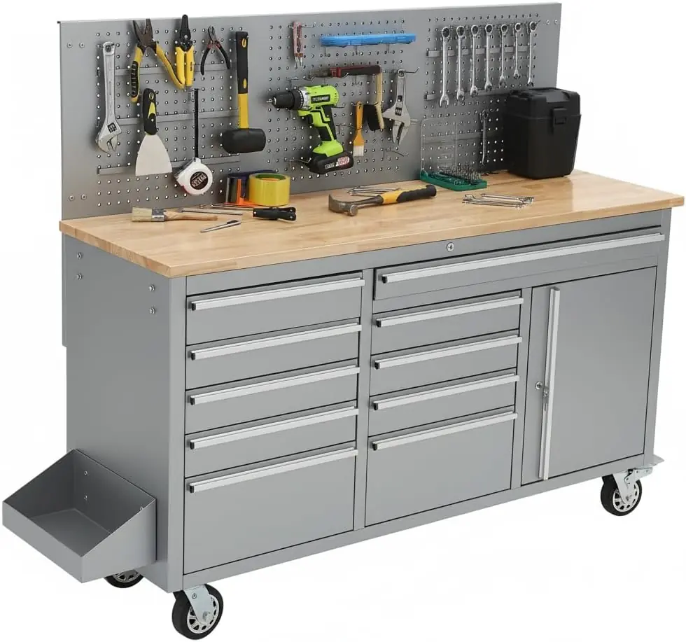 IDEALHOUSE 61-inch Rolling Tool Chest Review: Honest Verdict 1 IDEALHOUSE 61-inch rolling tool chest review,IDEALHOUSE rolling tool chest review and rating,is IDEALHOUSE 61-inch tool chest worth buying,IDEALHOUSE rolling cabinet review pros cons,IDEALHOUSE tool chest review honest opinion,IDEALHOUSE 61-inch rolling cabinet review verdict unboxing — what is included in the package