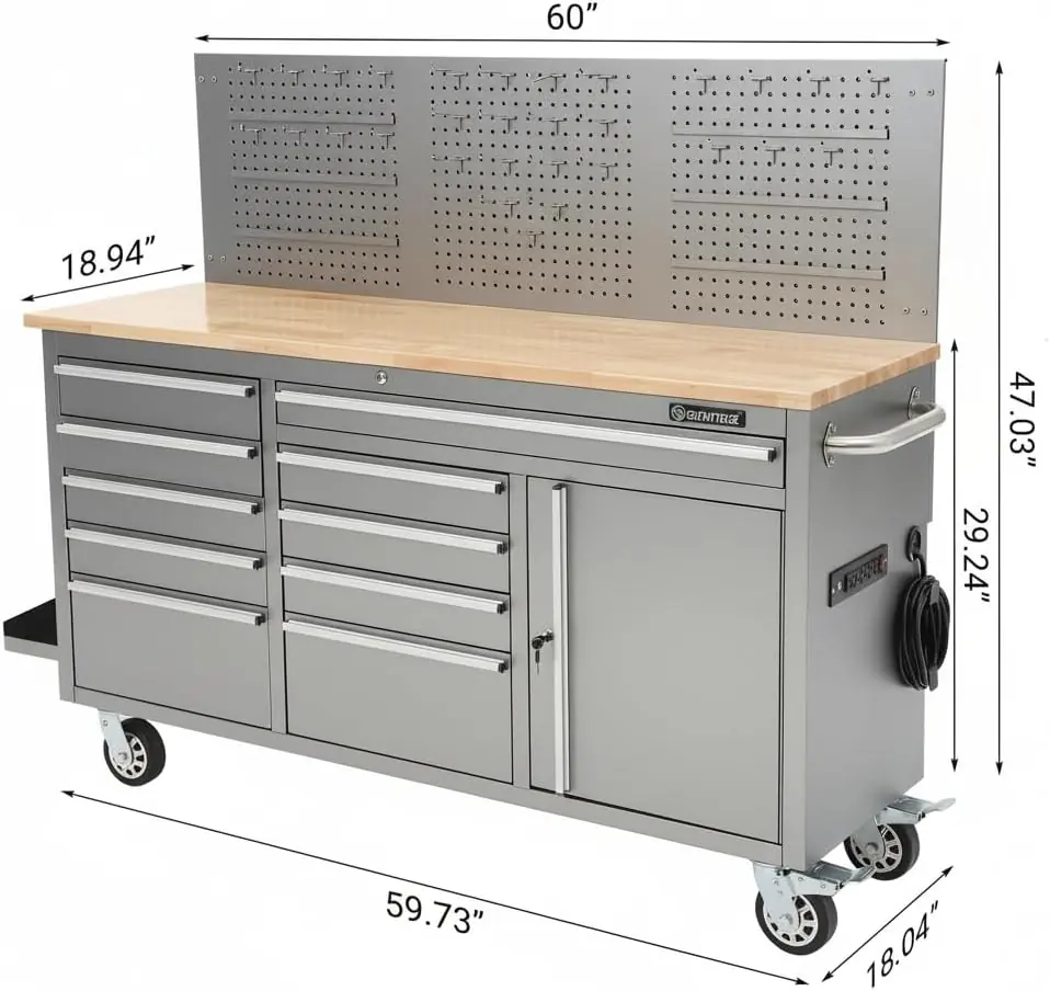 IDEALHOUSE 61-inch Rolling Tool Chest Review: Honest Verdict 2 IDEALHOUSE 61-inch rolling tool chest review,IDEALHOUSE rolling tool chest review and rating,is IDEALHOUSE 61-inch tool chest worth buying,IDEALHOUSE rolling cabinet review pros cons,IDEALHOUSE tool chest review honest opinion,IDEALHOUSE 61-inch rolling cabinet review verdict setup and first use experience