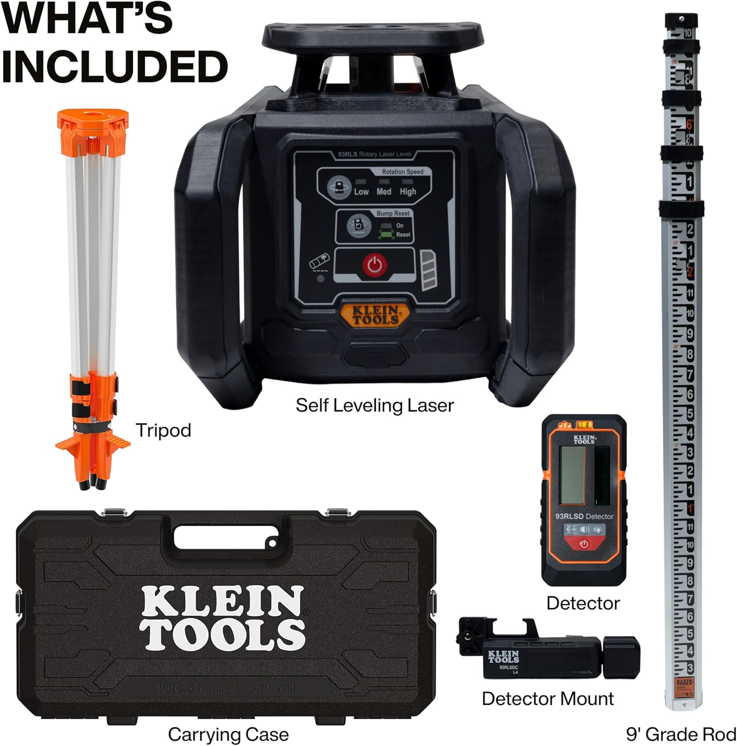 Klein Tools 93RLS Rotary Laser Review: Pros & Cons 2 Klein Tools 93RLS rotary laser review,Klein Tools 93RLS review and rating,is Klein Tools 93RLS worth buying,Klein Tools 93RLS review pros cons,Klein Tools 93RLS review honest opinion,Klein Tools 93RLS review verdict unboxing and complete package contents