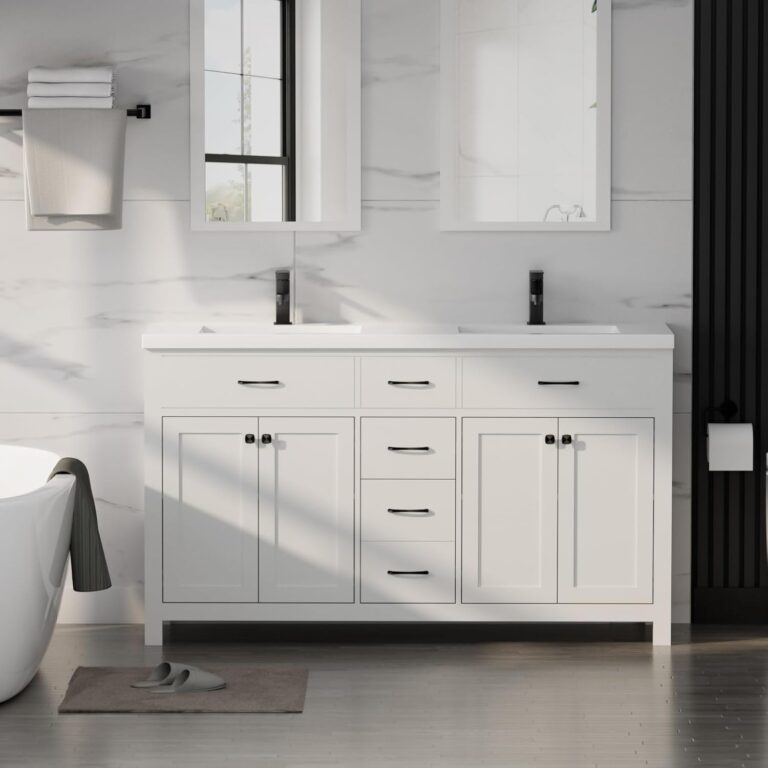 LUCKWIND 60 Bathroom Vanity Review: Pros & Cons 39 Image 1 of LUCKWIND 60 bathroom vanity review