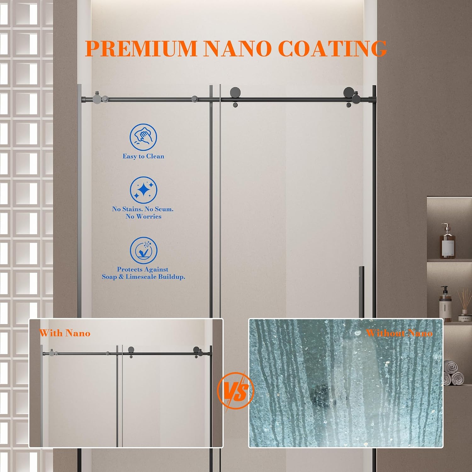 MonBlari Frameless Sliding Shower Door Review: Honest Verdict 3 MonBlari frameless sliding shower door review,MonBlari shower door review pros cons,frameless sliding shower door review honest opinion,MonBlari shower door review and rating,is MonBlari shower door worth buying,MonBlari 60 inch shower door review verdict feature breakdown and specification detail