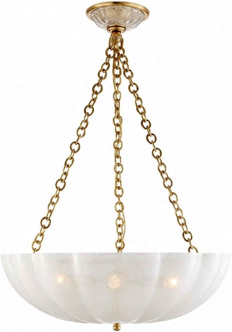 NJGGC Glass Bowl Chandelier Review: Honest Pros & Cons 1 Image 1 of NJGGC glass bowl chandelier review