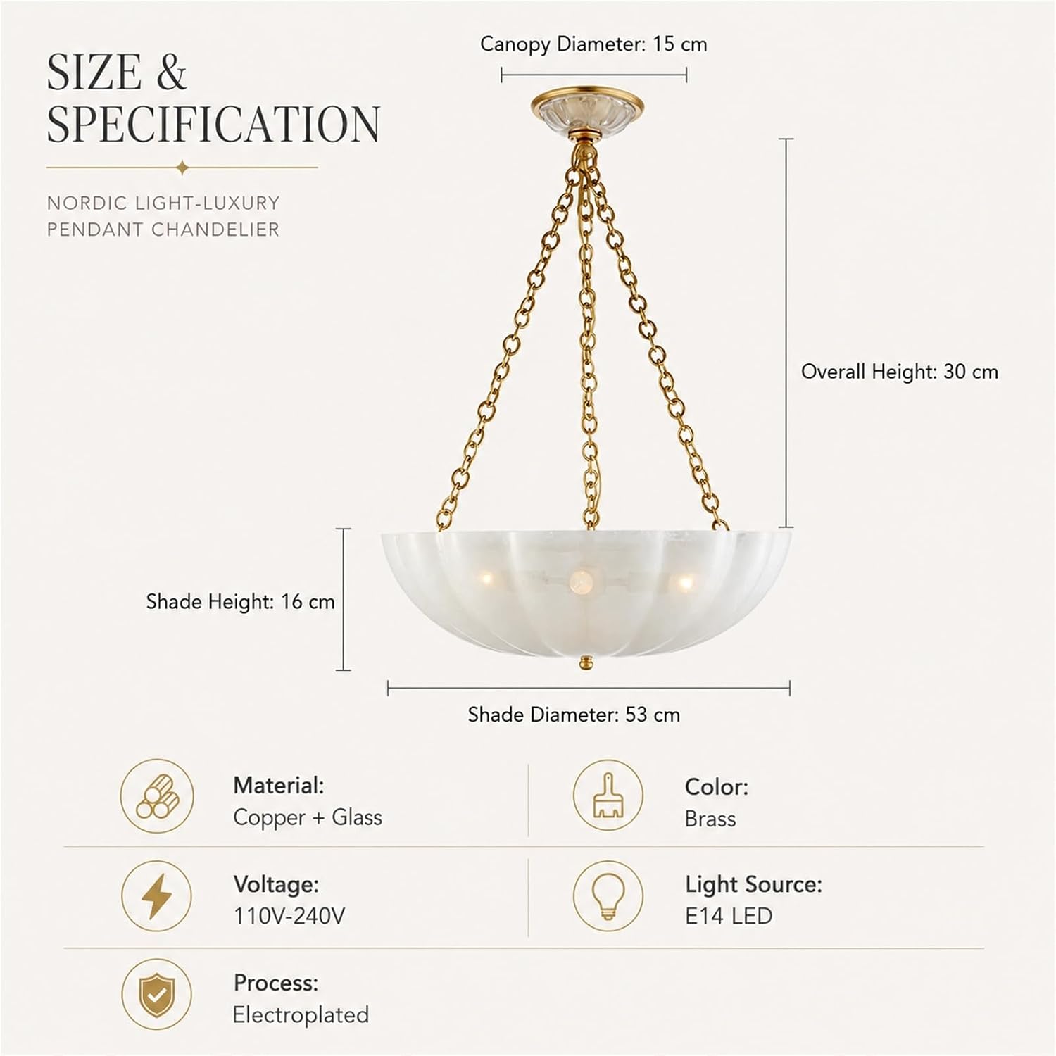 NJGGC Glass Bowl Chandelier Review: Honest Pros & Cons 2 NJGGC glass bowl chandelier review testing methodology and evaluation criteria