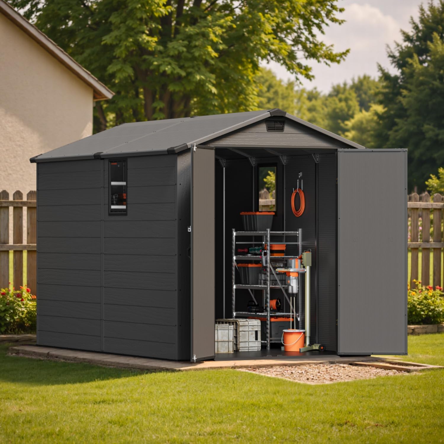 Patiowell 6x10 FT Outdoor Storage Shed Review: Honest Verdict 2 Patiowell 6x10 FT outdoor storage shed review,Patiowell storage shed review and rating,is Patiowell shed worth buying,Patiowell shed review pros cons,Patiowell shed review honest opinion,Patiowell 6x10 shed review verdict — design and build quality detail