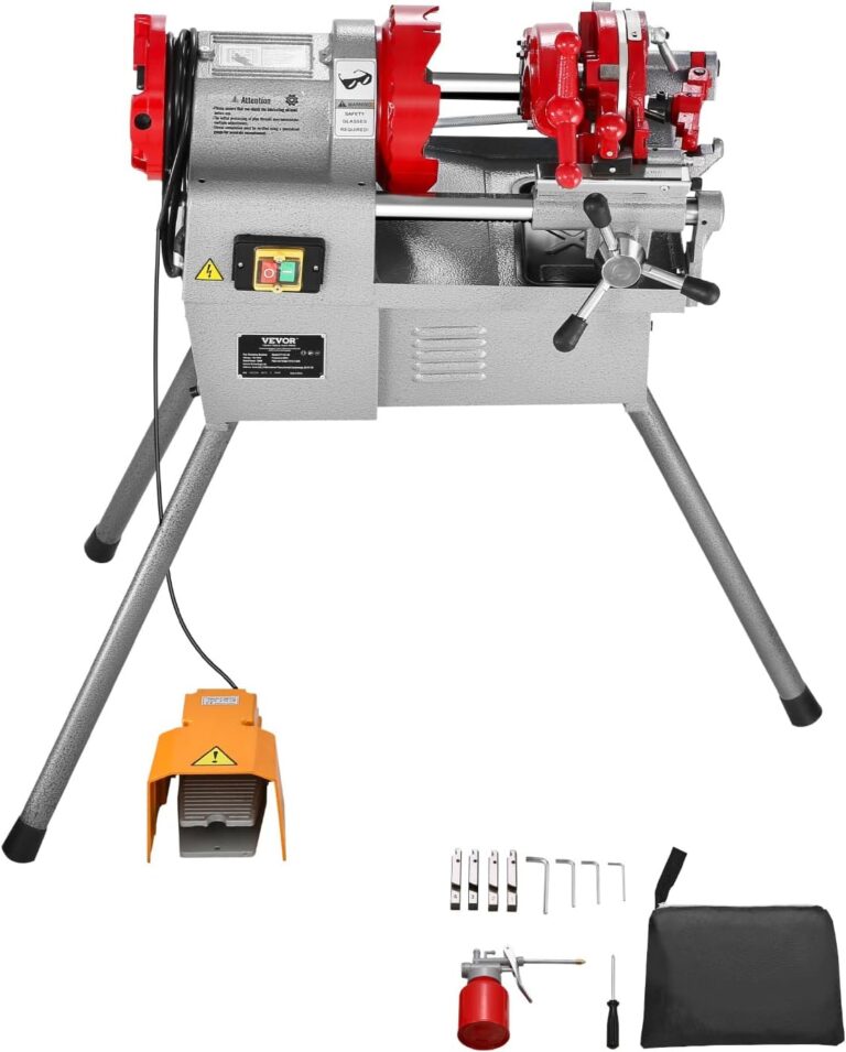 VEVOR Electric Pipe Threader Review: Pros & Cons, Worth Buying? 12 Image 1 of VEVOR electric pipe threader review