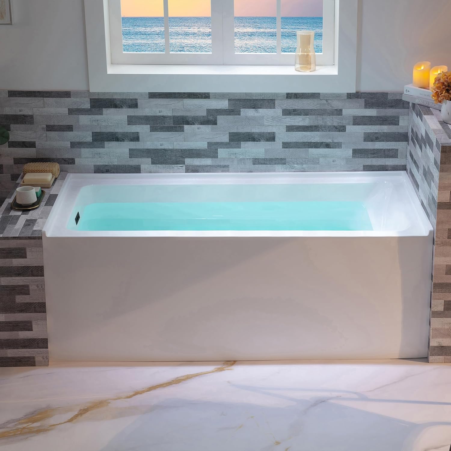 WOODBRIDGE LB429-L Review: Honest Pros & Cons Worth Buying? 2 WOODBRIDGE LB429-L review real-world performance test results showing water depth and slip resistance evaluation