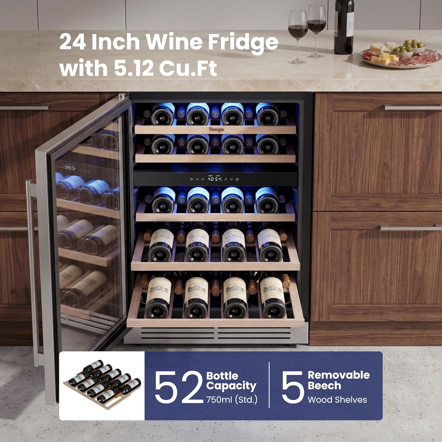 Yeego Wine Cooler Review: Pros & Cons for Your Bar 2 Yeego wine cooler review during hands-on performance testing