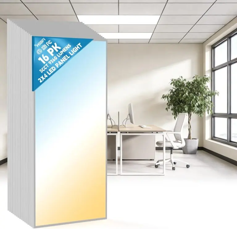 Image 1 of msbfi 2x4 led flat panel light review