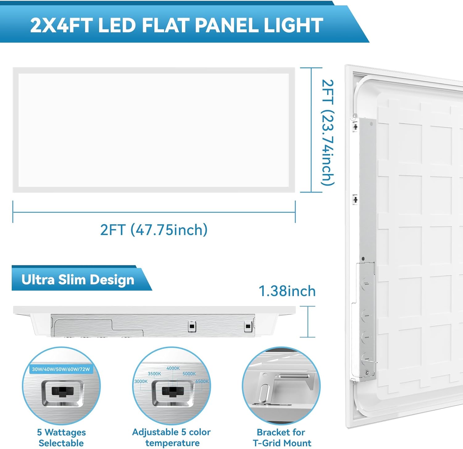 Msbfi 2x4 LED Flat Panel Light Review: Honest Expert Verdict 4 msbfi 2x4 led flat panel light review,2x4 led flat panel light review and rating,is msbfi 2x4 led panel worth buying,msbfi 2x4 led flat panel review pros cons,2x4 led flat panel light review honest opinion,msbfi 2x4 led panel light review verdict performance testing and real-world results